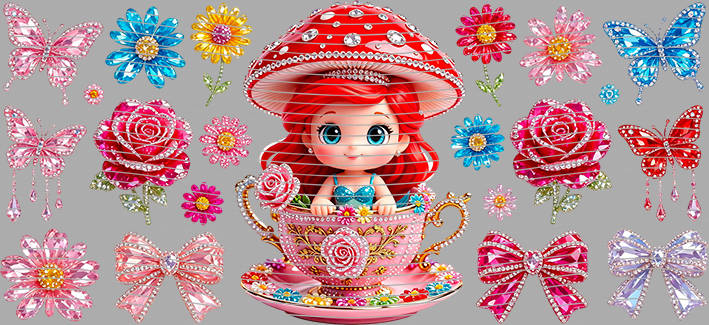 16oz Disney style-D-3269